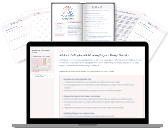 Simplify your offer creation process mock up